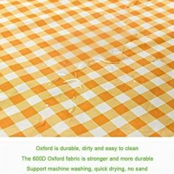 BENOBBY KIDS Couverture De Pique-nique, Tapis De Plage Moyen 59''x39'' étanche Au Sable Pour 3-4 Personnes, Couvertures De Camping Pliables Surdimensionnées, Lavable En Machine, épaisse Et Douce Pour Le Camping, La Randonnée, Les Voyages, Les Festivals De Musique, Jau -Plaid et couverture Soldes 56071203 2