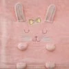 ATMOSPHERA FOR KIDS Plaid Pour Enfant Lapin Rose 75 X 100 Atmosphera -Plaid et couverture Soldes 56480616 1
