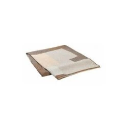 Plaids, Jetés Broste Copenhagen PATCH Beige