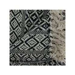 Plaids, Jetés The Home Deco Factory MIRAGE Blanc -Plaid et couverture Soldes 56644176 2