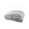Plaids, Jetés The Home Deco Factory SHERPA Gris -Plaid et couverture Soldes 56644178 1
