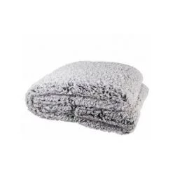 Plaids, Jetés The Home Deco Factory SHERPA Gris