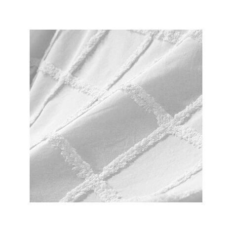 DOUCEUR D INTERIEUR Plaids, Jetés Douceur D Intérieur CALYSSA Blanc 4 DOUCEUR D INTERIEUR Plaids, Jetés Douceur D Intérieur CALYSSA Blanc – Image 2