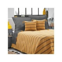 DOUCEUR D INTERIEUR Couvertures Douceur D Intérieur JAKADY Jaune