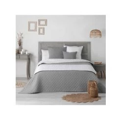 DOUCEUR D INTERIEUR Couvertures Douceur D Intérieur MELLOW CHIC Gris