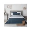 DOUCEUR D INTERIEUR Couvertures Douceur D Intérieur MELLOW CHIC Bleu -Plaid et couverture Soldes 56644502 1