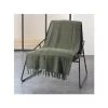 DOUCEUR D INTERIEUR Plaids, Jetés Douceur D Intérieur LILIA Kaki 2 DOUCEUR D INTERIEUR Plaids, Jetés Douceur D Intérieur LILIA Kaki -Plaid et couverture Soldes 56644700 1