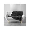 DOUCEUR D INTERIEUR Plaids, Jetés Douceur D Intérieur CAYENNE Noir -Plaid et couverture Soldes 56645593 1