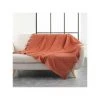 DOUCEUR D INTERIEUR Plaids, Jetés Douceur D Intérieur ZAMINA Rouge -Plaid et couverture Soldes 56645595 1