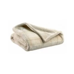 Plaids, Jetés Vivaraise LUBA Beige