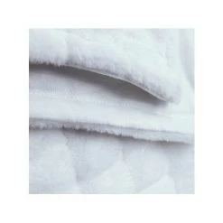 Plaids, Jetés Today FLAKE Blanc -Plaid et couverture Soldes 56646894 2