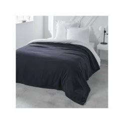 Plaids, Jetés Today GALINE Noir