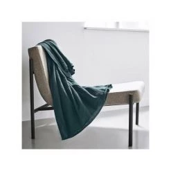 Plaids, Jetés Today GALINE Bleu -Plaid et couverture Soldes 56648170 2