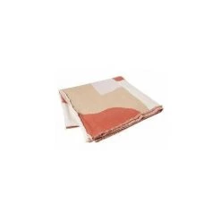 Plaids, Jetés Broste Copenhagen KARLA Orange