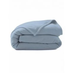 Couverture En Maille Polaire 350g-m2, 75X100 Couleur Myosotis FUIENKO