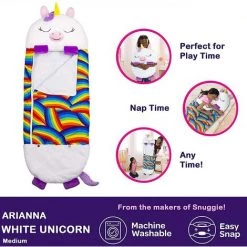 TRIOMPHE Sac De Couchage,160 * 60cm Grand L'oreiller 2 En 1 Qui Se Transforme En Sac De Couchage, Animal Dessin Animé Super Doux Et Amusant, Sac Couchage Pliable Chaud Toute La Saison，T-Audace -Plaid et couverture Soldes 56929066 5