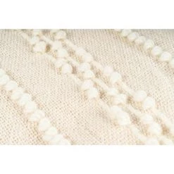 Paris Prix - Plaid Tissé à La Main "bohist Ii" 130x170cm Naturel -Plaid et couverture Soldes 57074902 5