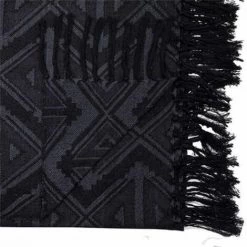 ATMOSPHERA, CRŽATEUR D'INTŽRIEUR Jeté De Lit Jacquard "Loft" 130x180cm Gris Ardoise -Plaid et couverture Soldes 57076081 2