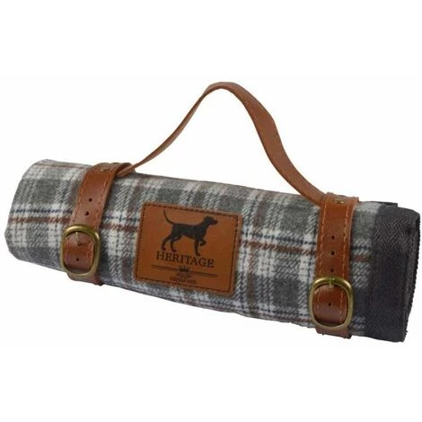 Paris Prix - Plaid Pour Chien & Chat "héritage" 50x70cm Gris 7 Paris Prix - Plaid Pour Chien & Chat "héritage" 50x70cm Gris – Image 5