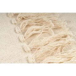 Paris Prix - Plaid Tissé à La Main "bohist" 130x170cm Rose & Crème -Plaid et couverture Soldes 57077521 4