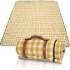 VINGO Couverture De Camping Nappe Pique Nique Imperméable Poignée Isolation XXL Tapis Jaune - Jaune 2 VINGO Couverture De Camping Nappe Pique Nique Imperméable Poignée Isolation XXL Tapis Jaune - Jaune -Plaid et couverture Soldes 57494404 1