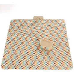 AIDUCHO Couverture De Pique-Nique 145*180CM, Pliable Tapis Plage Surface Imperméable Et Sans Sable, Tapis Pique Niques Pour Plage, Le Parc, La Randonnée, Le Camping, Idéal Pour Les Voyages En Famille-grille Arc-en-ciel 10 AIDUCHO Couverture De Pique-Nique 145*180CM, Pliable Tapis Plage Surface Imperméable Et Sans Sable, Tapis Pique Niques Pour Plage, Le Parc, La Randonnée, Le Camping, Idéal Pour Les Voyages En Famille-grille Arc-en-ciel -Plaid et couverture Soldes 57747864 4