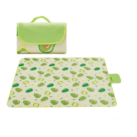 AIDUCHO Couverture De Pique-Nique 195*200CM, Pliable Tapis Plage Surface Imperméable Et Sans Sable, Tapis Pique Niques Pour Plage, Le Parc, La Randonnée, Le Camping, Idéal Pour Les Voyages En Famille- Avocat 4 AIDUCHO Couverture De Pique-Nique 195*200CM, Pliable Tapis Plage Surface Imperméable Et Sans Sable, Tapis Pique Niques Pour Plage, Le Parc, La Randonnée, Le Camping, Idéal Pour Les Voyages En Famille- Avocat – Image 2