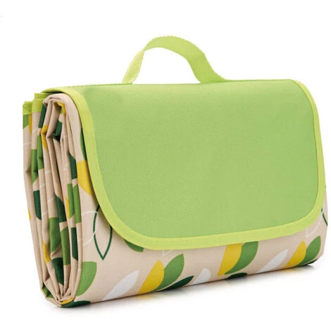 AIDUCHO Couverture De Pique-Nique 145*180CM, Pliable Tapis Plage Surface Imperméable Et Sans Sable, Tapis Pique Niques Pour Plage, Le Parc, La Randonnée, Le Camping, Idéal Pour Les Voyages En Famille-petites Feuilles De Mouche 3 AIDUCHO Couverture De Pique-Nique 145*180CM, Pliable Tapis Plage Surface Imperméable Et Sans Sable, Tapis Pique Niques Pour Plage, Le Parc, La Randonnée, Le Camping, Idéal Pour Les Voyages En Famille-petites Feuilles De Mouche