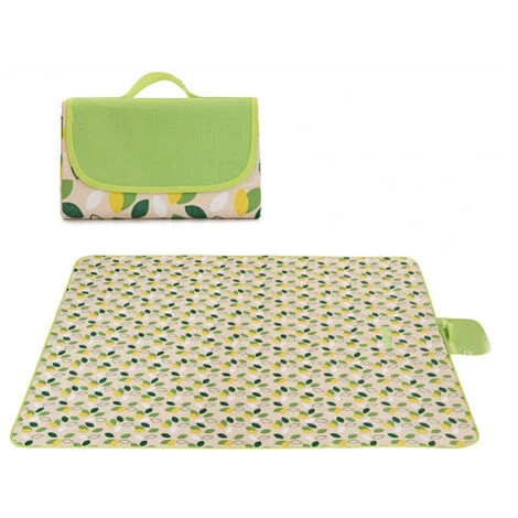 AIDUCHO Couverture De Pique-Nique 145*180CM, Pliable Tapis Plage Surface Imperméable Et Sans Sable, Tapis Pique Niques Pour Plage, Le Parc, La Randonnée, Le Camping, Idéal Pour Les Voyages En Famille-petites Feuilles De Mouche 4 AIDUCHO Couverture De Pique-Nique 145*180CM, Pliable Tapis Plage Surface Imperméable Et Sans Sable, Tapis Pique Niques Pour Plage, Le Parc, La Randonnée, Le Camping, Idéal Pour Les Voyages En Famille-petites Feuilles De Mouche – Image 2