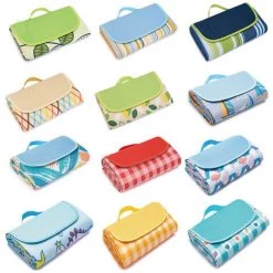 AIDUCHO Couverture De Pique-Nique 145*180CM, Pliable Tapis Plage Surface Imperméable Et Sans Sable, Tapis Pique Niques Pour Plage, Le Parc, La Randonnée, Le Camping, Idéal Pour Les Voyages En Famille-petites Feuilles De Mouche 9 AIDUCHO Couverture De Pique-Nique 145*180CM, Pliable Tapis Plage Surface Imperméable Et Sans Sable, Tapis Pique Niques Pour Plage, Le Parc, La Randonnée, Le Camping, Idéal Pour Les Voyages En Famille-petites Feuilles De Mouche -Plaid et couverture Soldes 57747978 3