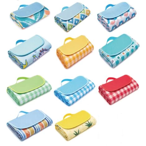 AIDUCHO Couverture De Pique-Nique 145*180CM, Pliable Tapis Plage Surface Imperméable Et Sans Sable, Tapis Pique Niques Pour Plage, Le Parc, La Randonnée, Le Camping, Idéal Pour Les Voyages En Famille-Ananas 4 AIDUCHO Couverture De Pique-Nique 145*180CM, Pliable Tapis Plage Surface Imperméable Et Sans Sable, Tapis Pique Niques Pour Plage, Le Parc, La Randonnée, Le Camping, Idéal Pour Les Voyages En Famille-Ananas – Image 2