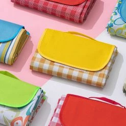 AIDUCHO Couverture De Pique-Nique 195*200CM, Pliable Tapis Plage Surface Imperméable Et Sans Sable, Tapis Pique Niques Pour Plage, Le Parc, La Randonnée, Le Camping, Idéal Pour Les Voyages En Famille-treillis De Fruits 9 AIDUCHO Couverture De Pique-Nique 195*200CM, Pliable Tapis Plage Surface Imperméable Et Sans Sable, Tapis Pique Niques Pour Plage, Le Parc, La Randonnée, Le Camping, Idéal Pour Les Voyages En Famille-treillis De Fruits -Plaid et couverture Soldes 57747995 4