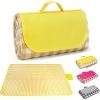 TINOR 195 X 200 Cm - Couverture De Pique-nique - Tapis De Plage - Imperméable - XXL - Pliable - Avec Poignée De Transport - Pour Pique-nique, Plage, Camping - Style INS (jaune) 1 TINOR 195 X 200 Cm - Couverture De Pique-nique - Tapis De Plage - Imperméable - XXL - Pliable - Avec Poignée De Transport - Pour Pique-nique, Plage, Camping - Style INS (jaune) -Plaid et couverture Soldes 58345892 1