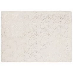 BELIANI Couverture En Polyester Beige 180x130cm - Beige 10 BELIANI Couverture En Polyester Beige 180x130cm - Beige -Plaid et couverture Soldes 58349603 4