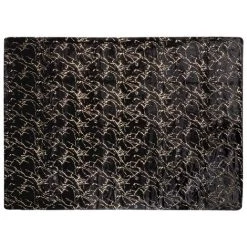 BELIANI Couverture En Polyester Noir 180x130cm - Noir 10 BELIANI Couverture En Polyester Noir 180x130cm - Noir -Plaid et couverture Soldes 58349606 4