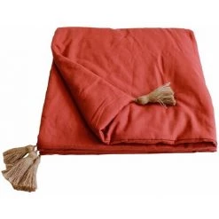 ENJOY HOME Bout De Lit édredon 90x190 Cm LOLA - TERRE CUITE