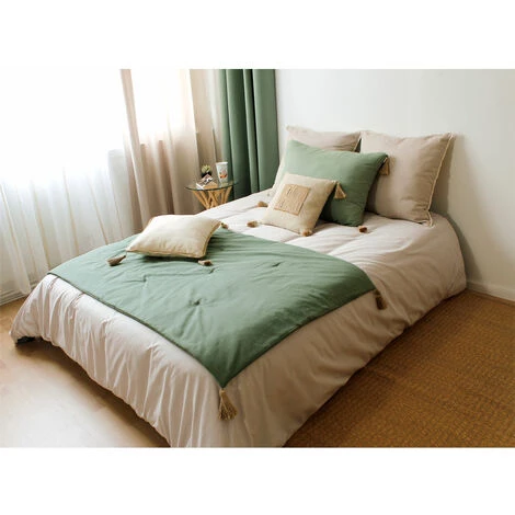 ENJOY HOME Bout De Lit édredon 90x190 Cm LOLA - TERRE CUITE 6 ENJOY HOME Bout De Lit édredon 90x190 Cm LOLA - TERRE CUITE – Image 4