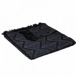 ATMOSPHERA, CRŽATEUR D'INTŽRIEUR Jeté De Canapé (180 Cm) Loft Gris Ardoise -Plaid et couverture Soldes 58492988 2