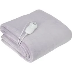 Adler AD7425 Chauffe-lit électrique 150 X 80cm, 3 Niveaux De Température, Lavable, Lit Simple 60W Violet - Violet