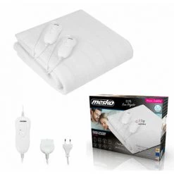 Mesko MS 7420 Chauffe-lit électrique 150x160cm 8 Température Minuteur Lavable 120W Blanc - Blanc 11 Mesko MS 7420 Chauffe-lit électrique 150x160cm 8 Température Minuteur Lavable 120W Blanc - Blanc -Plaid et couverture Soldes 58535031 5