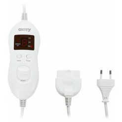 Camry CR 7422 Chauffe-lit électrique 160x100cm 8 Température Minuteur Lavable 85 W 85W Blanc - Blanc -Plaid et couverture Soldes 58535092 4