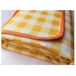 AOUGO Couverture De Pique-nique Imperméable 200 X 200 Cm Couverture De Camping Lavable En Plein Air Couverture De Plage Isolation Thermique Et Tapis De Pique-nique Anti-sable, Avec Poignée Couverture De Camping, Utilisée Pour Pique-nique, Randonnée, Camping, Vo -Plaid et couverture Soldes 58573987 5