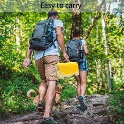 AIDUCHO Couverture De Pique-nique 195 X 200 Cm, Couverture De Plage Imperméable Pliable Avec Poignée De Transport, Tapis De Pique-nique Extérieur Anti-sable Pour Camping Familial, Randonnée Et Activités De Plage (ananas) -Plaid et couverture Soldes 58662344 4