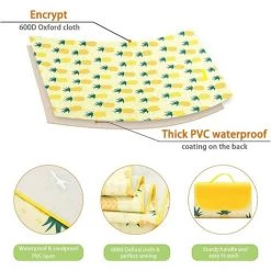 AIDUCHO Couverture De Pique-nique 145 X 200 Cm, Couverture De Plage Imperméable Pliable Avec Poignée De Transport, Tapis De Pique-nique Extérieur Anti-sable Pour Camping Familial, Randonnée Et Activités De Plage (ananas) 9 AIDUCHO Couverture De Pique-nique 145 X 200 Cm, Couverture De Plage Imperméable Pliable Avec Poignée De Transport, Tapis De Pique-nique Extérieur Anti-sable Pour Camping Familial, Randonnée Et Activités De Plage (ananas) -Plaid et couverture Soldes 58662346 3