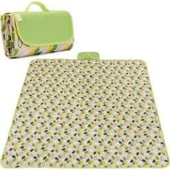 AIDUCHO Couverture De Pique-nique Extérieure Imperméable Extra Large Pouvant être Pliée, Couverture De Camping, Adaptée Au Camping En Plein Air Et Au Tapis De Plage De Randonnée (150 * 100 Cm)