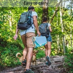 AIDUCHO Couverture De Pique-nique 145 X 200 Cm, Couverture De Plage Imperméable Pliable Avec Poignée De Transport, Tapis De Pique-nique Extérieur Anti-sable Pour Camping Familial, Randonnée Et Activités De Plage (ensoleillé) -Plaid et couverture Soldes 58662621 5