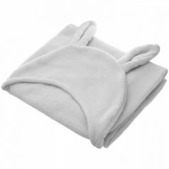 ATMOSPHERA Plaid Oreilles 100x100 - Gris - Style Enfant