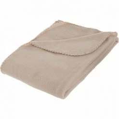 ATMOSPHERA Plaid Polaire - 125 X 150 Cm - Lin