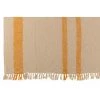 DANSMAMAISON Plaid Emma Cotton Ocre - L 140 X L 180 X H 1 Cm - Jaune -Plaid et couverture Soldes 58681304 1