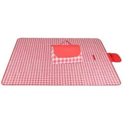 AOUGO Couverture De Pique-nique 200 X 190 Cm Tissu Imperméable De Haute Qualité Sans Sable Ni Poussière / Pique-nique à La Plage, Camping, Randonnée Et Voyages